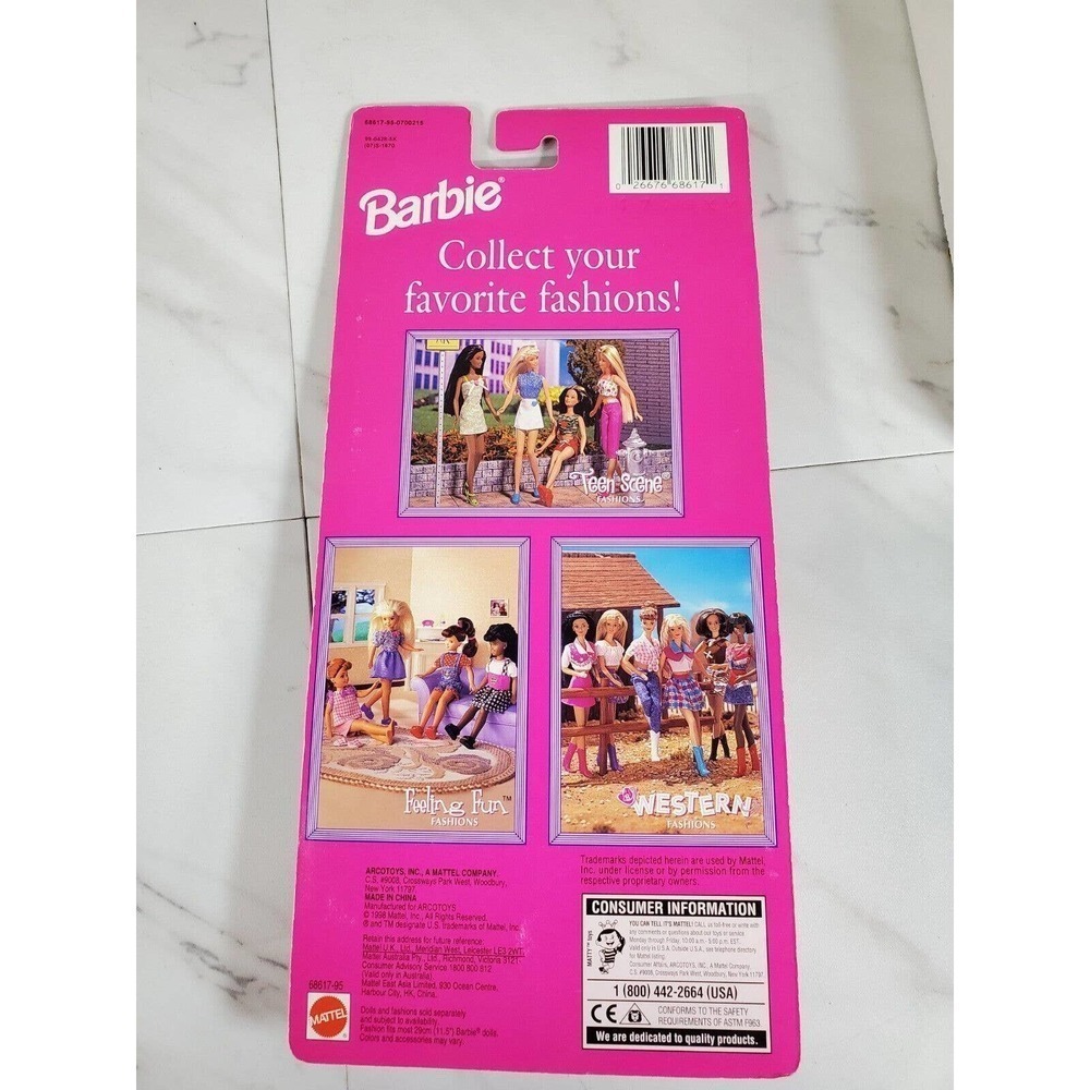 Barbie Cool Career Fashions 68617-95 Firefighter Outfit 1998 Mattel NIP Sealed - Picture 6 of 6